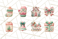 Watercolor Christmas Food PNG, Whimsical Holiday Treats Product Image 6