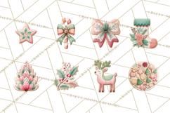 Watercolor Christmas Food PNG, Whimsical Holiday Treats Product Image 8