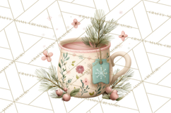 Watercolor Christmas Food PNG, Whimsical Holiday Treats Product Image 4