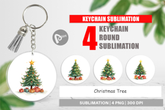 Christmas Tree Keychain Product Image 1