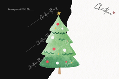 Cute Christmas Tree Clipart | Christmas PNG Product Image 2