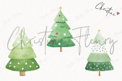 Cute Christmas Tree Clipart | Christmas PNG Product Image 3