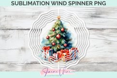 Christmas Tree Sublimation Wind Spinner Product Image 1