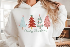 Hand Drawn Christmas Tree SVG, Merry Christmas SVG, PNG Product Image 7
