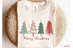 Hand Drawn Christmas Tree SVG, Merry Christmas SVG, PNG Product Image 7