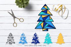 Christmas tree 3d Layered Christmas tree