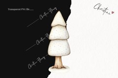 Nordic Christmas Tree | Beige Christmas PNG Product Image 2