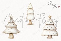 Nordic Christmas Tree | Beige Christmas PNG Product Image 3