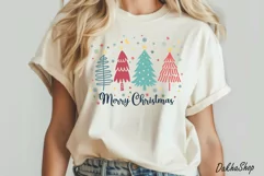 Christmas Trees PNG Design Merry Chistmas PNG Sublimation. Product Image 2