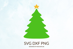 Christmas Tree SVG|Christmas Tree Stencil Product Image 1