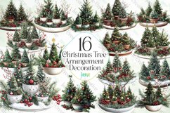Christmas Tree Arrangement Decoration Product Image 1