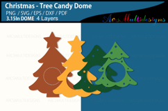 Christmas Tree 3D candy dome holder Product Image 3