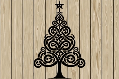 113 Christmas Elements Silhouette Stencil Mega Bundle SVG Product Image 12