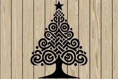 113 Christmas Elements Silhouette Stencil Mega Bundle SVG Product Image 13