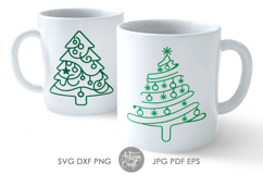 Christmas tree SVG, Holiday Clipart, Christmas Tree Vector Product Image 3