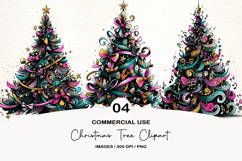 Christmas Tree Clipart Product Image 1