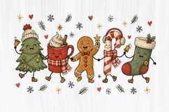 Christmas Tree Cocoa Gingerbread Friends PNG Product Image 1