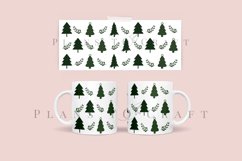 christmas tree coffee mug svg 11oz 15 oz mug svg presized for 11oz glass or 11oz mug ready to cut cut files and sublimation files
