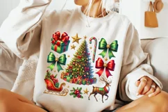 Christmas Tree PNG, Christmas Coquette PNG, Christmas PNG Product Image 3