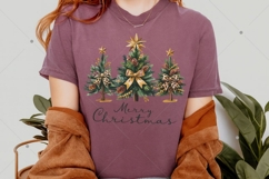 Christmas Tree Coquette Bow PNG, Merry Christmas PNG Product Image 4