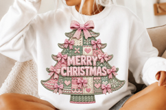 Christmas Tree Coquette PNG Product Image 2