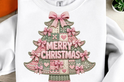 Christmas Tree Coquette PNG Product Image 1
