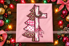 Christmas Tree and Cross PNG with Crown of Thorns Product Image 4