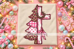 Christmas Tree and Cross PNG with Crown of Thorns Product Image 2