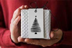 christmas gift tag design, new year gift tag design