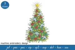 Pine Tree Embroidery Design Product Image 1