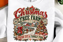 Christmas Tree Farm Fresh Cut & Family Fun Vintage Christmas Product Image 1