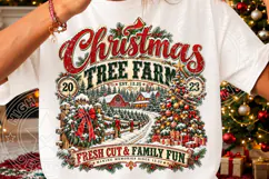 Christmas Tree Farm Fresh Cut & Family Fun Vintage Christmas Product Image 3