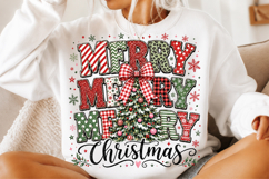 Christmas Tree Faux Glitter PNG Product Image 2