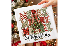 Christmas Tree Faux Glitter PNG Product Image 2