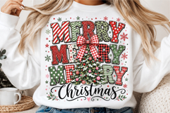 Christmas Tree Faux Glitter PNG Product Image 3