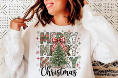 Christmas Tree Faux Glitter PNG Product Image 6