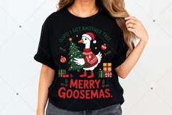 Christmas Tree Funny Goose PNG, OOPS I Bought Another Tree Product Image 4