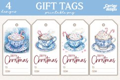 christmas tree gift tags