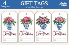 christmas tree gift tags