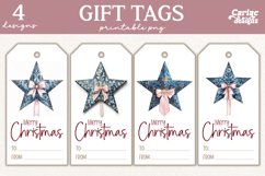 christmas tree gift tags