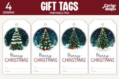 christmas tree gift tags