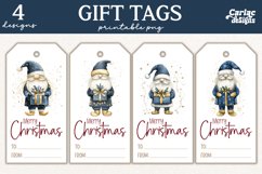 christmas tree gift tags