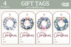 christmas tree gift tags
