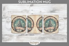 Christmas Tree-mendous Joy v2 Quote Mug Wrap Sublimation Product Image 1