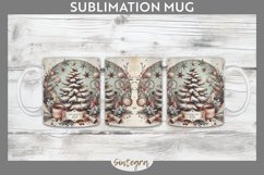 Christmas Tree-mendous Joy v1 Quote Mug Wrap Sublimation Product Image 1
