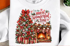 Christmas Tree Most Wonderful Time PNG Product Image 2