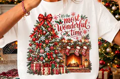 Christmas Tree Most Wonderful Time PNG Product Image 3