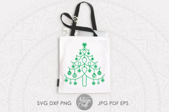 Christmas tree SVG, Holiday Clipart, Christmas Tree Vector Product Image 2