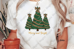 Christmas Tree PNG, Merry and Bright PNG Product Image 2