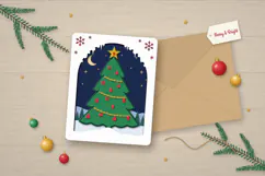 Christmas Tree SVG 3D Layered Shadow Box Product Image 5